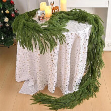 Artificial Cedar Wreath with Pine Needles 180cm
