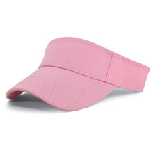 Cappelli sportivi con visiera parasole, cappellini da baseball regolabili con parte superiore vuota, cappellini da baseball in cotone per uomo e donna