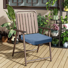 15.7"x15.7" Waterproof Outdoor Seat Cushion, Solid Color Sponge Cushion for Chair, Sofa, Window, Couch – Compatible with Standard Seats