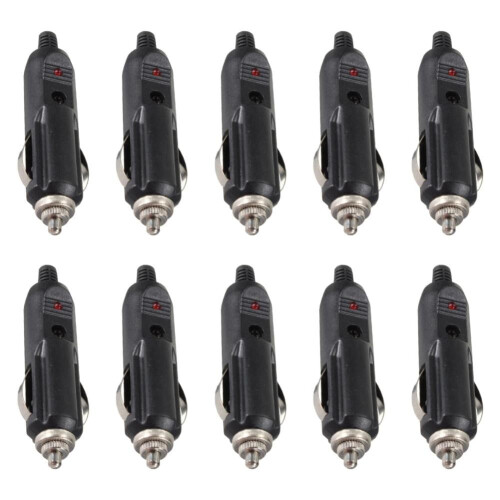 Power Converter 12V/24V Male Welded ABS with Indicator