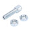 M6 Hohlschrauben und Muttern Set 5