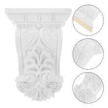 White PU Decorative Corbels for Ceiling and Garden