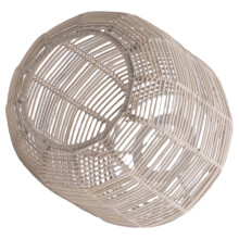 1Pcs Handwoven Lampshade With Rattan And Iron For Living Room 15.00X15.00X15.00Cm