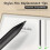 12 Pcs Replacement Tips Compatible with  Paper Pro Pen, Nibs Compatible with 3