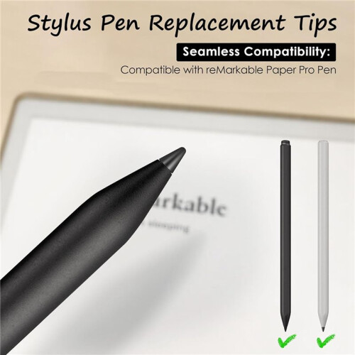 12 Pcs Replacement Tips Compatible with  Paper Pro Pen, Nibs Compatible with 2