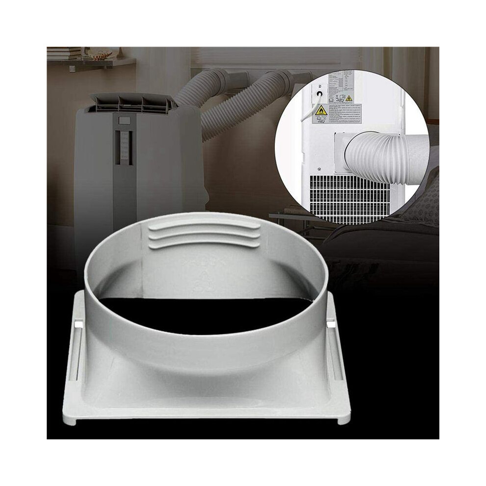 10X Air Conditioner Exhaust Hose Interface, Portable Home Mobile Air Conditioner Body Fitting Connector, Square 15cm