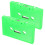 2Pcs Music Cassette Box Storage Holders Rectangular Plastic Materials For Office Use 1