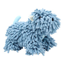 Cute Puppy Chenille Hand Towel for Bathroom & Kitchen – Soft, Absorbent, Funny Design – Compatible with Dog Lovers – K-25