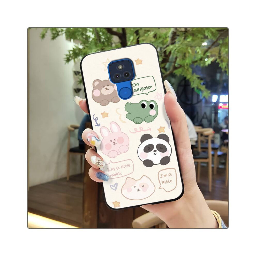 Moto G Play 2021 Silicone Tpu Case Â Shockproof, Dust-Resistant, Full Wrap Cartoon Design 9448483991094