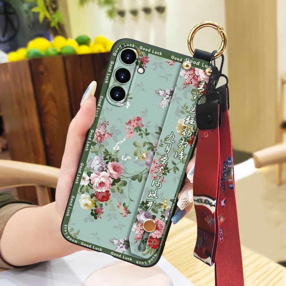 Phone Case For Samsung Galaxy A15 Â Kickstand, Dust-Resistant, Ring Lanyard, Wrist Strap, Waterproof Silicone 9448483990943