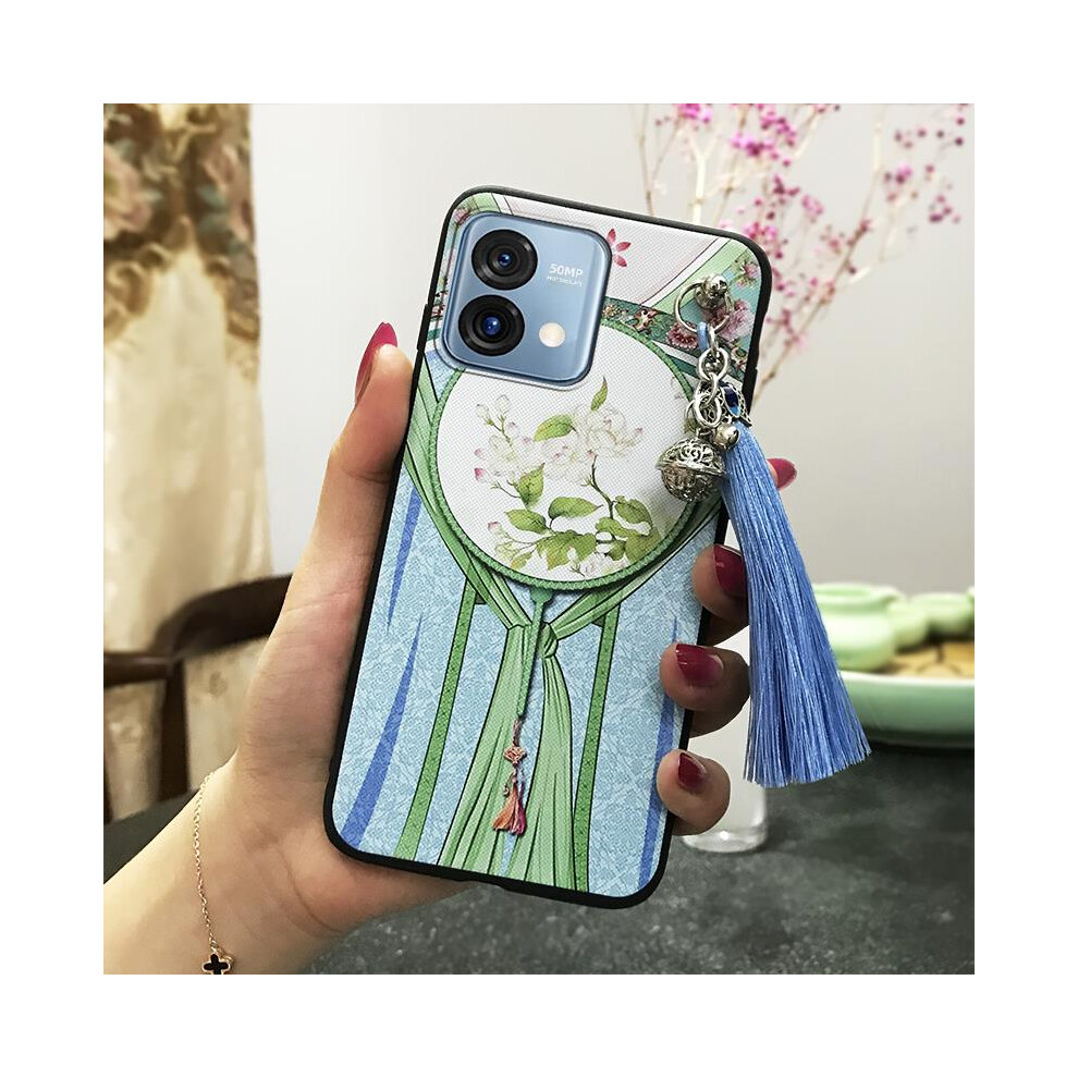 Moto G Stylus 5G 2023 Phone Case – Shockproof Tpu Cover With Chinese Bell Tassel, Waterproof & Dust-Resistant 9448483991650