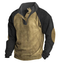 Mens Pullover Sweatshirt Men Winter Fashion Casual Relaxed Comfortable Long Sleeve