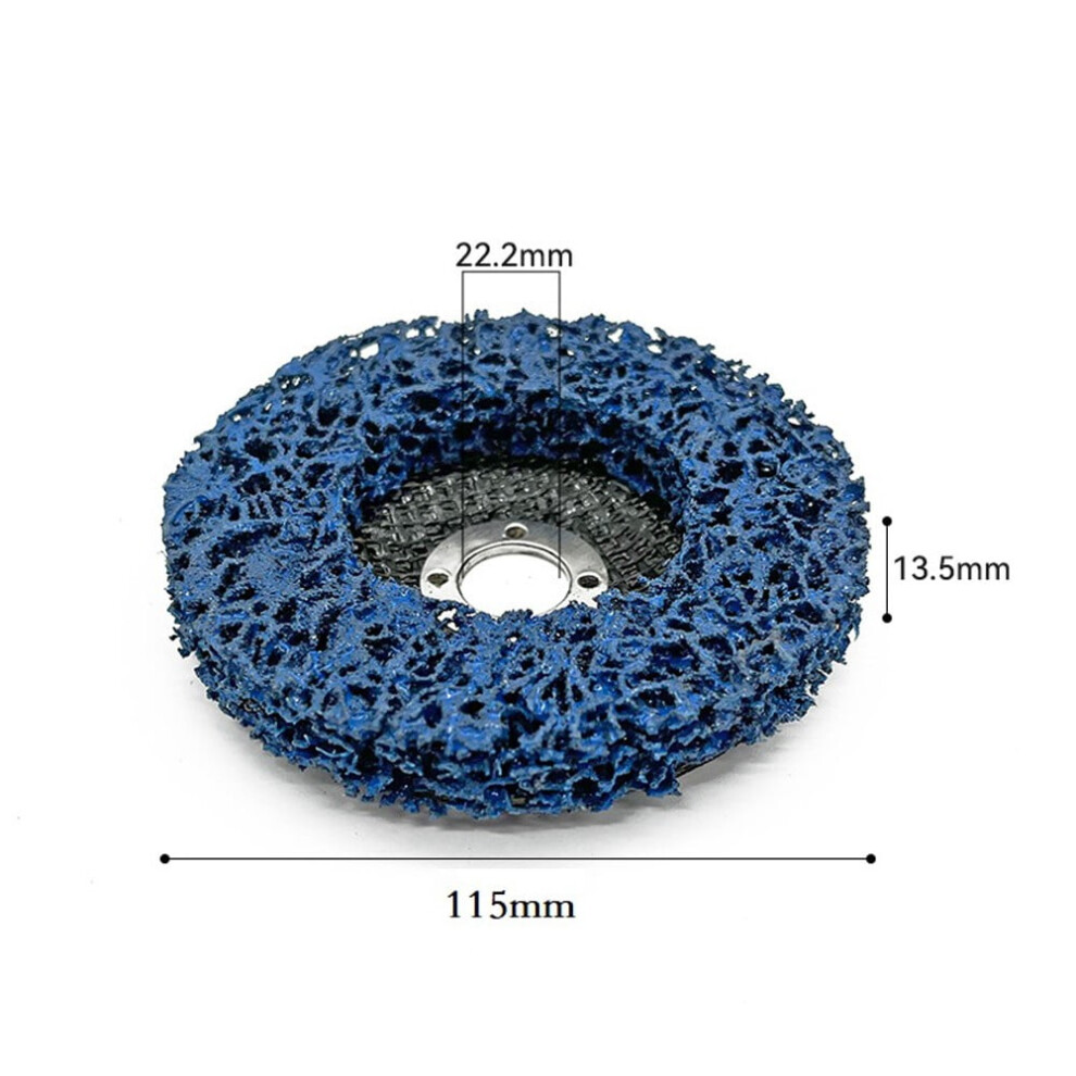 115Mm Poly Strip Disc Paint Rust Removal Clean Grinding Wheel For Angle Grinder 9448483993128
