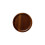 Rustic Walnut Wooden Tray, Solid Round Serving Platter for Tea, Coffee, Snacks – Kitchen, Bar, Breakfast Server with Raised Edges (13x2cm) 1
