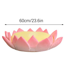 Flower-Shaped Floor Cushion – 3D Yoga & Meditation Pillow, Throne-Style Lazy Sofa for Home/Bedroom, Posture Support – Compatible with Yoga Mats