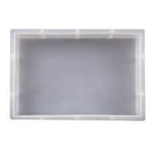 Glossy Deep Hexagon/Square/Round Silicone Resin Molds for Flowers, Epoxy, Gifts, Bookends, Home Decor