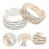 st damer armband strass legering elegant aftonklänning 1