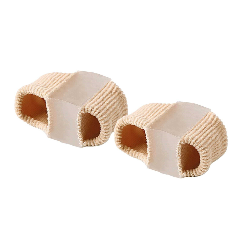 Foot Toe Spacers Separators Gel Bunion Corrector with Wicking Breathable Fabric for Overlapping Toe and Comfort