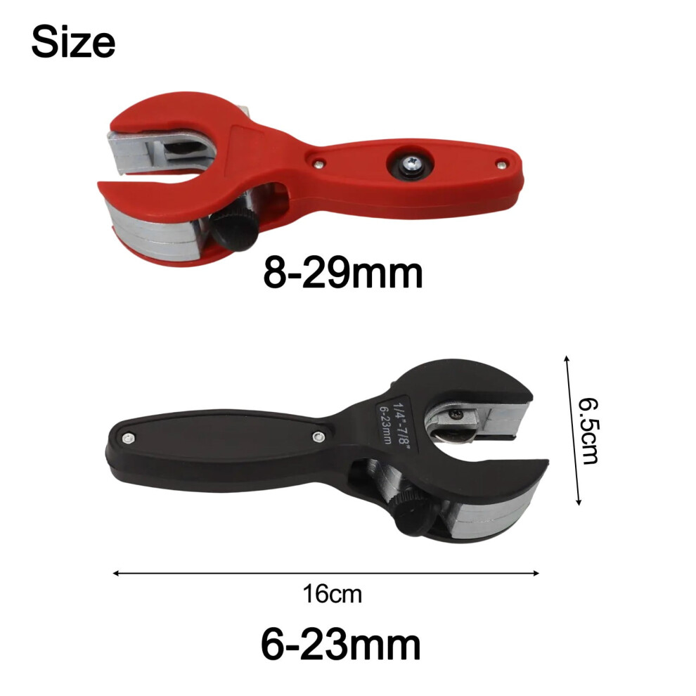 2Pcs Ratchet Tube Pipe Cutter For 6-23Mm & 8-29Mm Copper Cutting Tools Aluminum Alloy Ratchet Tube Pipe Cutter Replacement Parts 9448483454582