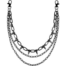 Wallet Chain Pants Hip Hop Punk Jeans Chain Goth Heavy Rivet Accessories for Women Men