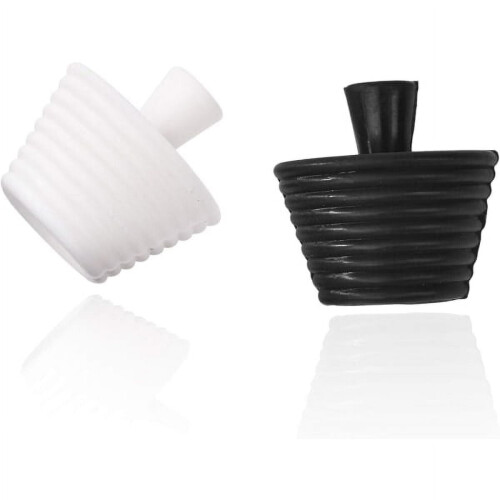 2pcs Silicone Bathtub Plug Silicone Sink Plug Spiral Taper Plug