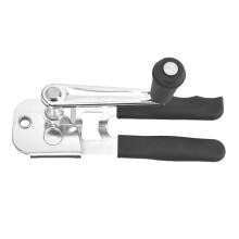 Home Decor Stainless Steel Manual Can Opener Multifunctional Heavy Duty 360 Hand Crank With Comfortable Grip Kitchen Gadgets