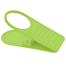 Creative Office Home Desk Table Drink Water Coffee Mug Clip on Cup Holder(Green)