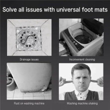 8X Washing Machine Foot Pads,Shock-Absorbing Pads,Anti-Slip and Shock-Proof Pads, Refrigerator Drum Moisture-Proof Bases