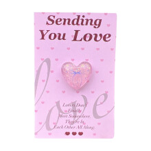 6PC DIY Pocket Card Set for Valentine’s Day – Hug & Love Cards for Kids, Friends, Lovers – Party Supplies & Exchange Gifts