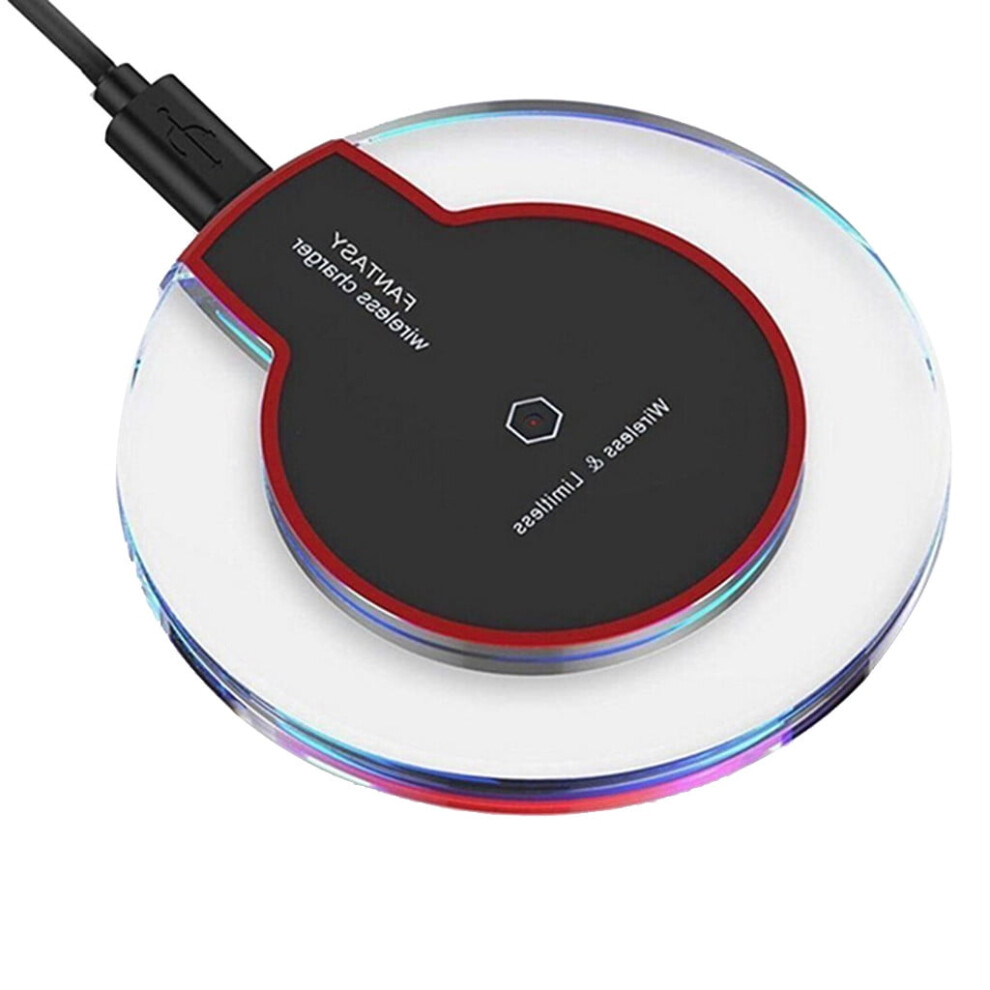 Clear Wireless Charger Charging Pad For Galaxy S10/S10e/S10+ 9448483457750