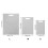 Double Sided Kitchen Cutting Boards 3Pcs Set Imitation Marble Pattern White 6