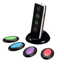 Localisateur de clés Beeper 4 en 1, émetteur anti-perte avec récepteurs