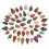 50 τεμάχια Lot Flint Arrowhead OH Collection Project Spear DIY Points arrowheads$$Διακόσμηση σπιτιού, κουζίνας και 1