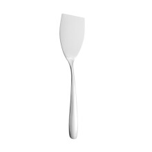 Stainless Steel Meat Spatula, Long Handle Steak Turner, BBQ Frying Spatula, Ideal for Grilling, Carving and Serving Meats