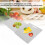 Double Sided Kitchen Cutting Boards 3Pcs Set Imitation Marble Pattern White 11