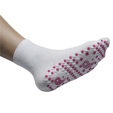 Pxiakgy sokker til kvinder, sokker selvopvarmende, varme turmalinsokker, smertelindring, uniwhite + one size