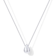 Colar com pingente delicado de pera banhado a ouro 14K para mulheres | Colares com pingente de lágrima