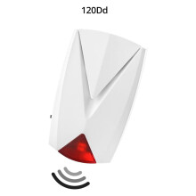 Power Failure Alarm, 118 Db Loud Siren with LED Light, 110V to 220V, Off/ Alert, 4 Pack,US Plug