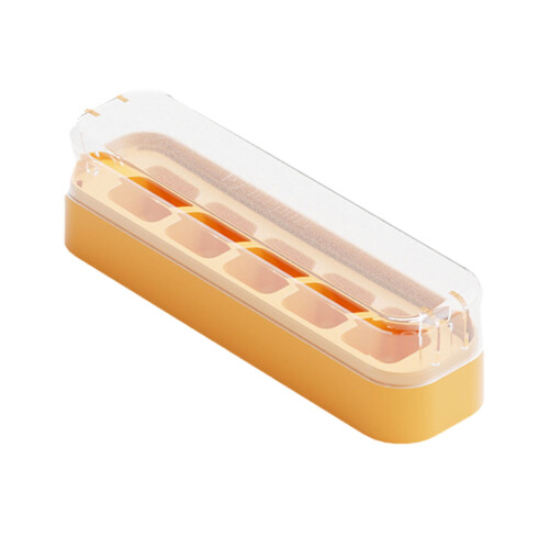 Ice Cube Trays, Easy Release Stackable Ice Cube Making Mold for Cocktails with Lid, Ice Cube Making Gadget for Whiskey, Tequila, Vodka, Bar Tool