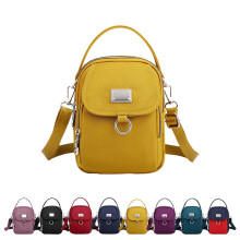Vandtæt crossbody-taske til kvinder - Elegant Oxford-skuldertaske med flere lommer til arbejde