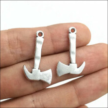 8/20/50/100X Alloy Hatchet Axe Charm Pendants Jewelry Making DIY 27x15mm-20pcs