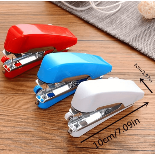 Handheld Sewing Machine Portable Electric for Beginners Red