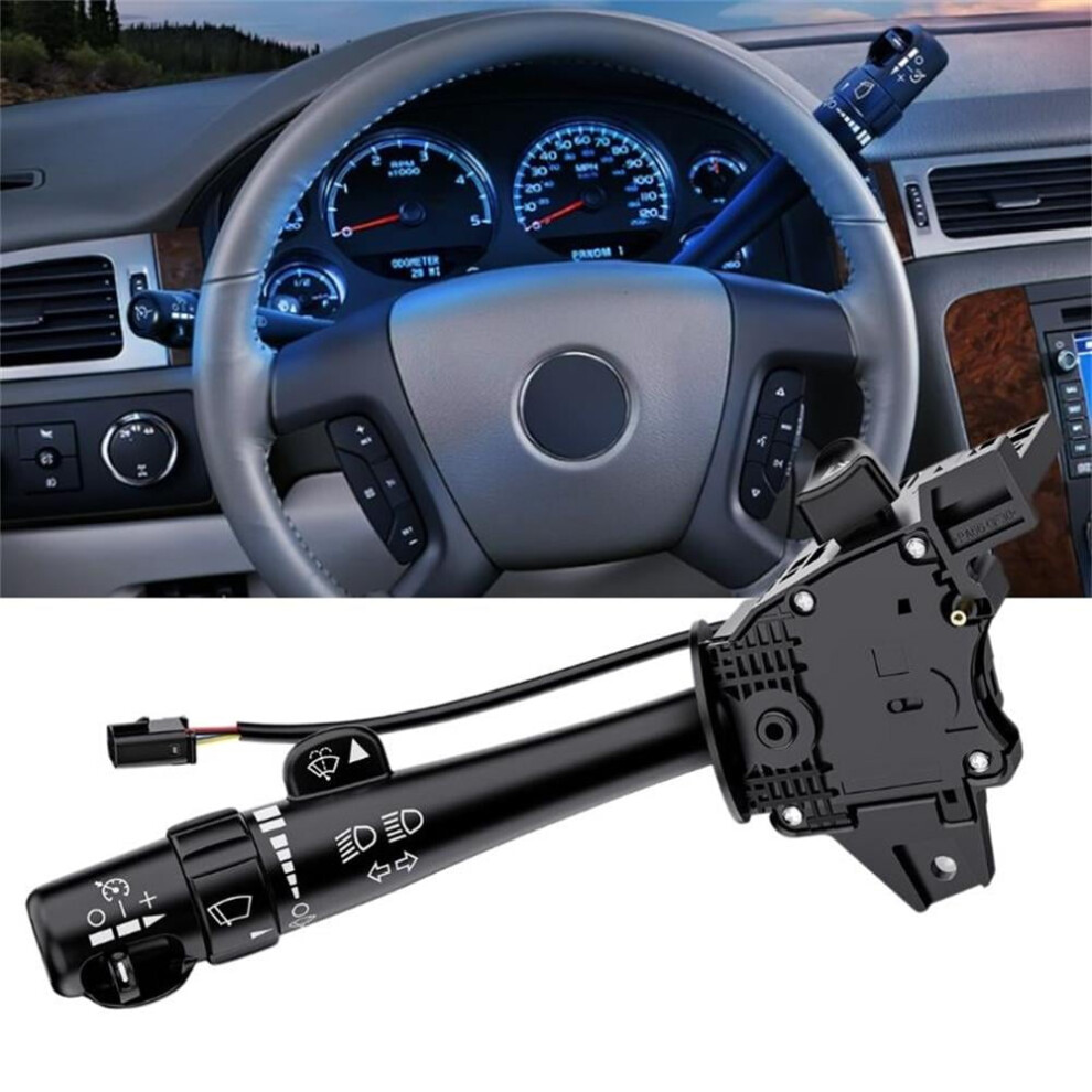 Turn Signal Switch Compatible With 2003-2006 Chevy Silverado Suburban Avalanche Tahoe 2003-2007 Gmc Sierra Cadillac Yukon Escalade 9448483634779