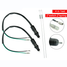 2X Rear Brake Light Switch Cable Wire Spring Kit For Dirt Bike ATV Motorcycle