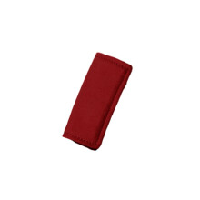 Suede Car Grab Handle Cover Red 1 Piece