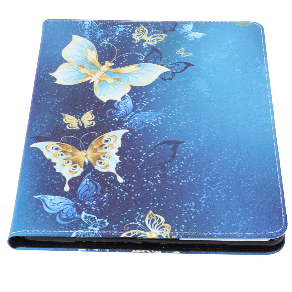 Universal 9.7In Pu Protective Holster For Ios Tablet, Butterfly Golden 8361391470608