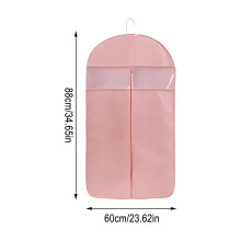 2025 Space Saving Hanging Garment Bag with Self-Compression Zipper, Compatible with Down Coats