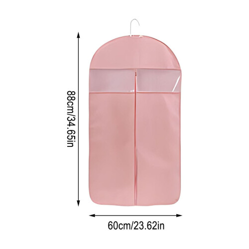 2025 Space Saving Hanging Garment Bag with Self-Compression Zipper, Compatible with Down Coats