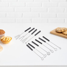Cheese Dipping Forks 8.1 x 1.6 x 0.6 in 10 pcs
