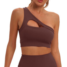 Women One Shoulder Bikini Top - Keyhole Swim Tops Only Padded Swimsuit Bra 2026 Bathing Suit